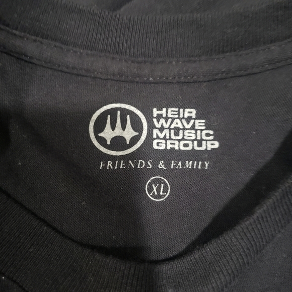 Heir Wave Music Group Black Long Sleeves Shirt XL - Picture 10 of 11